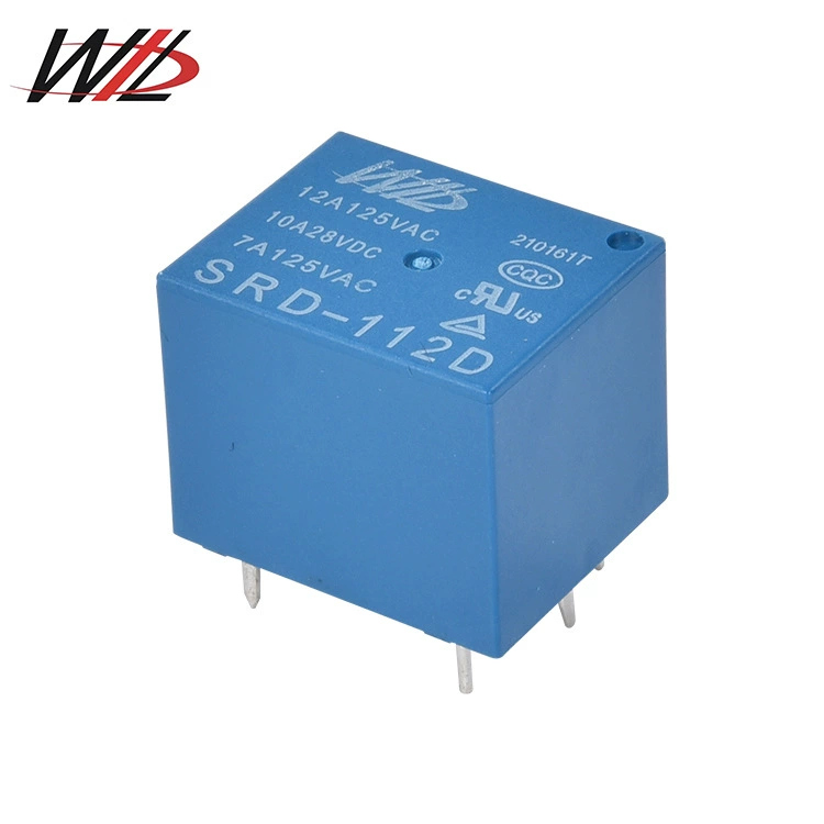 Реле преобразования штыря реле SRD 12V 10A 5 реле T73 Wang Li электромагнитное JQC-3FF