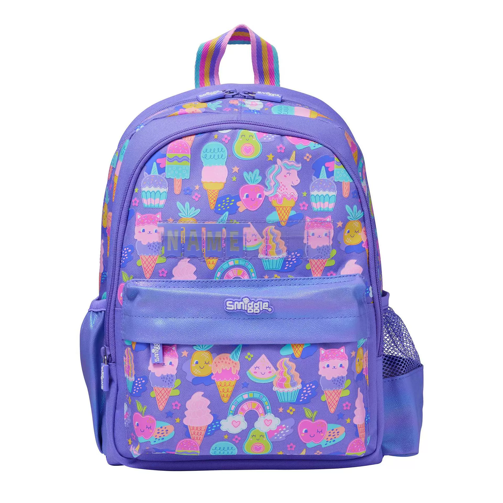 Рюкзак для детей Smiggle/детский рюкзак для садика и школы с ярлыком имени, 4 печатных дизайна, 0,283 кг