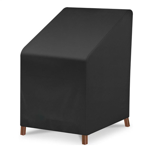 Chair cover 210d silver coated oxford cloth waterproof dustproof sunscreen indoor and outdoor furniture waterproof sunscreen dustproof cover