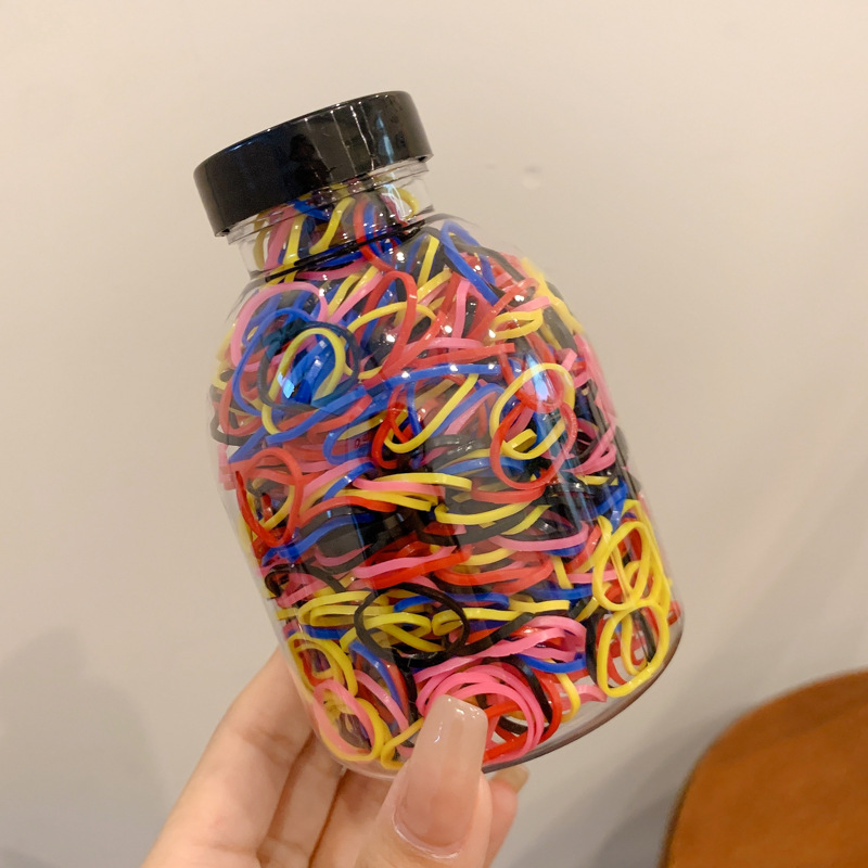 2025 nuevo estilo simple y versátil banda para el cabello sin costuras diadema duradera y de alta elasticidad que no daña el cabello coleta gruesa cuerda para el cabello sombreros