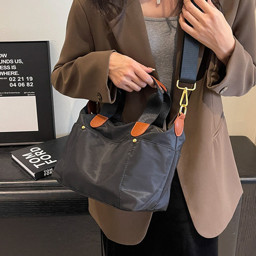 Cross-border women's fashion crossbody bag dumpling bag new single shoulder handbag retro trend simple Boston bag