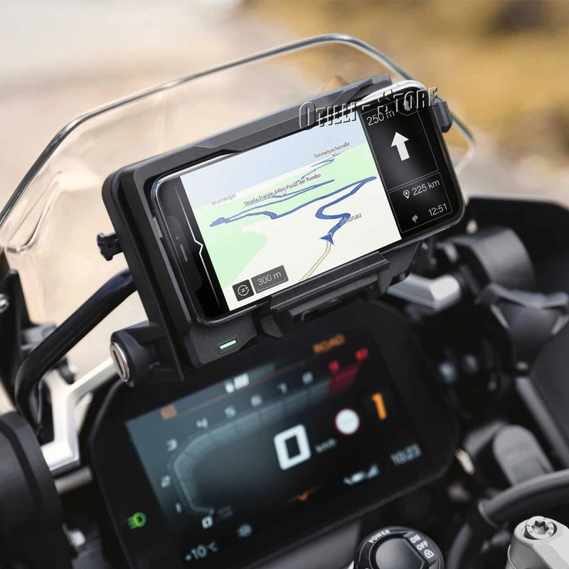 Bmw R1300GSなどの新型無線充電USB携帯電話ナビゲーションスタンドのオートバイ改造部品を適用します。|undefined