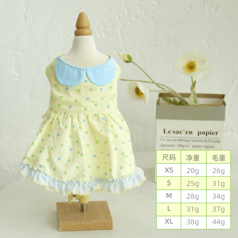 Doll collar vestido de princesa