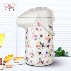 A5L氣壓式保溫壺 按壓式熱水瓶玻璃內膽暖壺暖水瓶保溫瓶家用