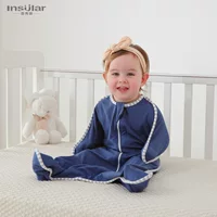 Инь Xiuli Baby анти-прыгающее полотенце детское полотенце Дышащий хлопок эластичные полотенце спящий мешок 0-9 месяцев