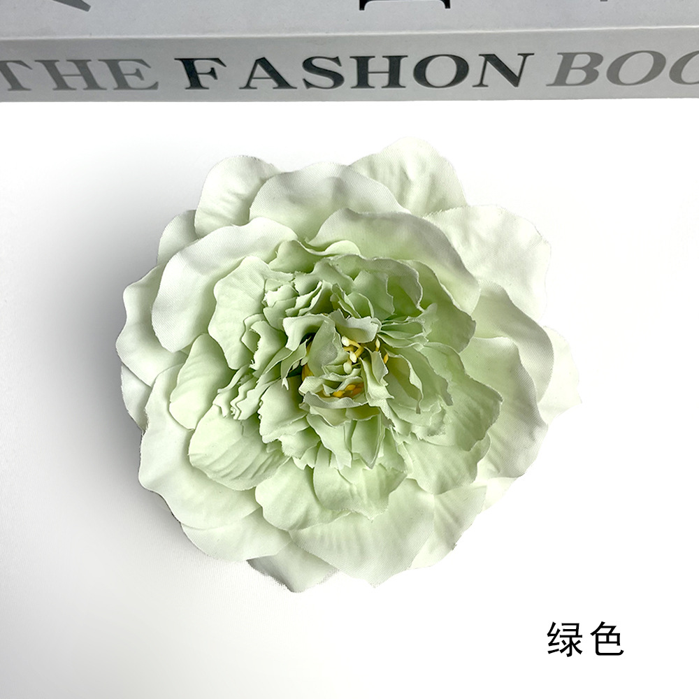 Simulación de flores de peonía estilo Tang estilo europeo Han vestido de boda decor de flores de pinzas estilo antiguo tocado camellia accesorios de fotografía diy