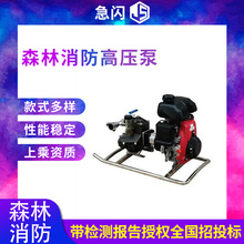 可移动消防高压泵森林高压泵背负式消防泵高扬程灭火泵