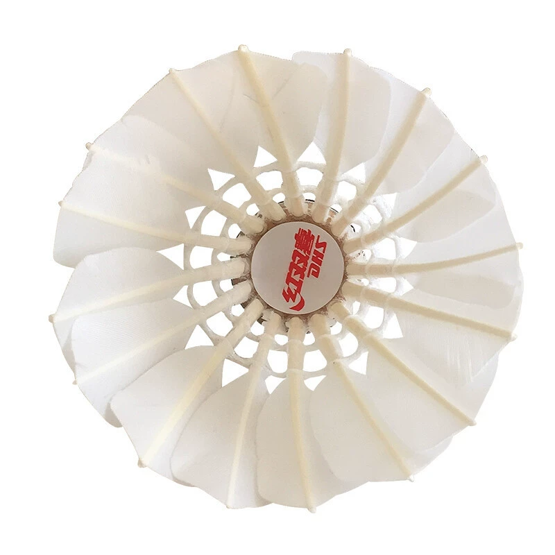 红双喜 DHS badminton resistant training flight stability badminton single tube sold six-pack EG06 (6 packs)