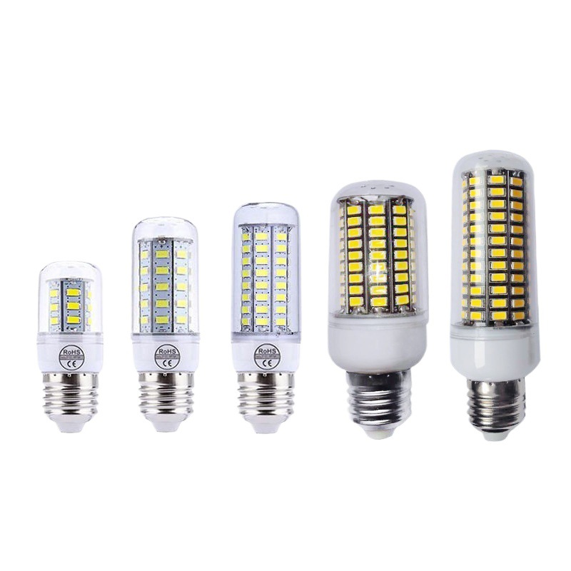 E27 lámpara LED de maíz de alto brillo lámpara de ahorro de energía lámpara de vela de gran tornillo bombilla de bola bombilla de aire libre