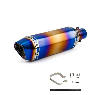 Silencer Small Hexagonal Huanglong | Motorcycle exhaust pipe