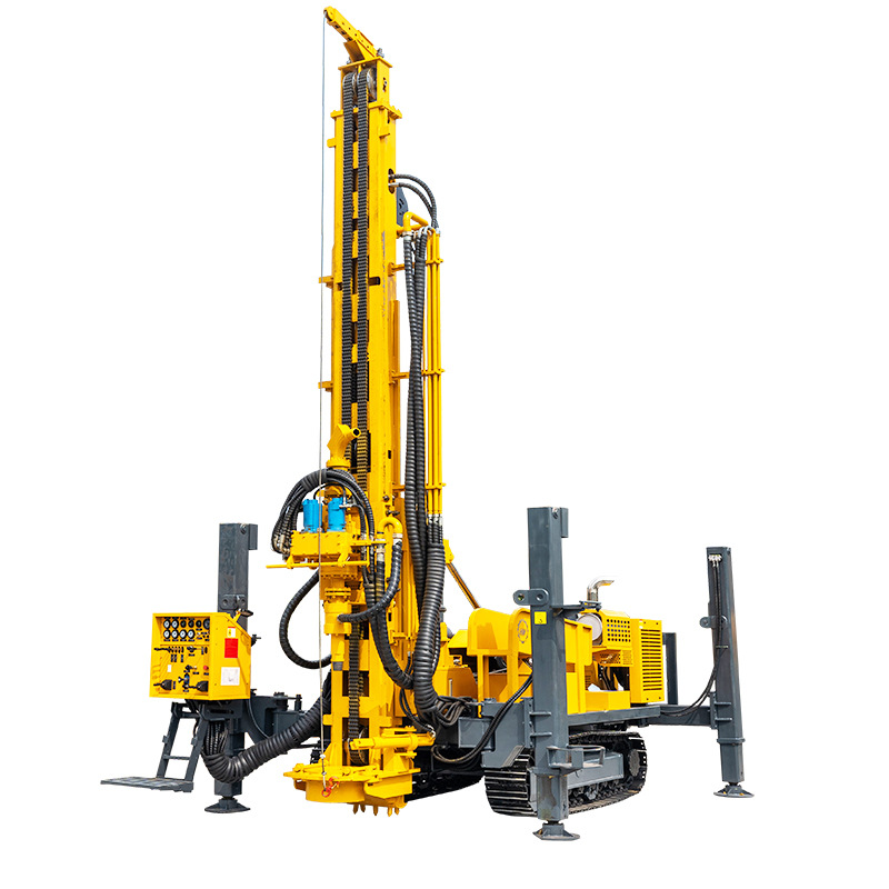 Perforación de muestreo de polvo de roca perforación de muestreo geológico hidráulico completo para minas metálicas perforación de recirculación inversa de elevación de aire RC1000