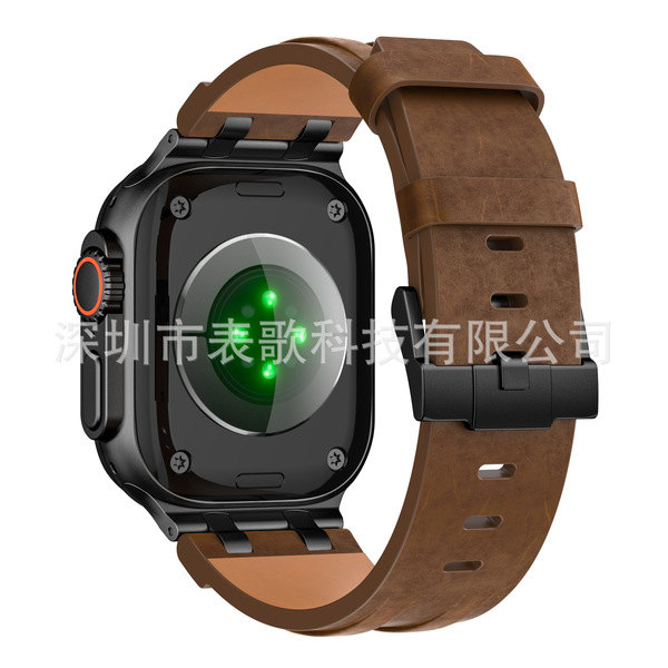 Apple S11 watch strap Crazy Horse belt suitable for Apple iwatch10…