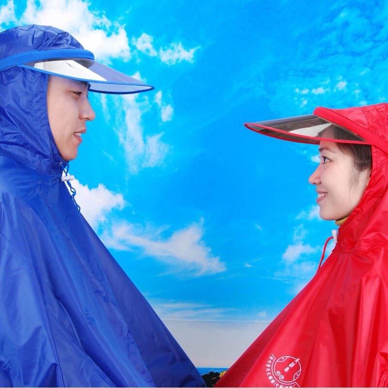 Raincoat for Electric Vehicles, Enlarged and Thickened, Suitable for Motorcycles, Double or Single Rider, Men and Women, Storm-Proof, Full-Body Coverage with Foot Protection