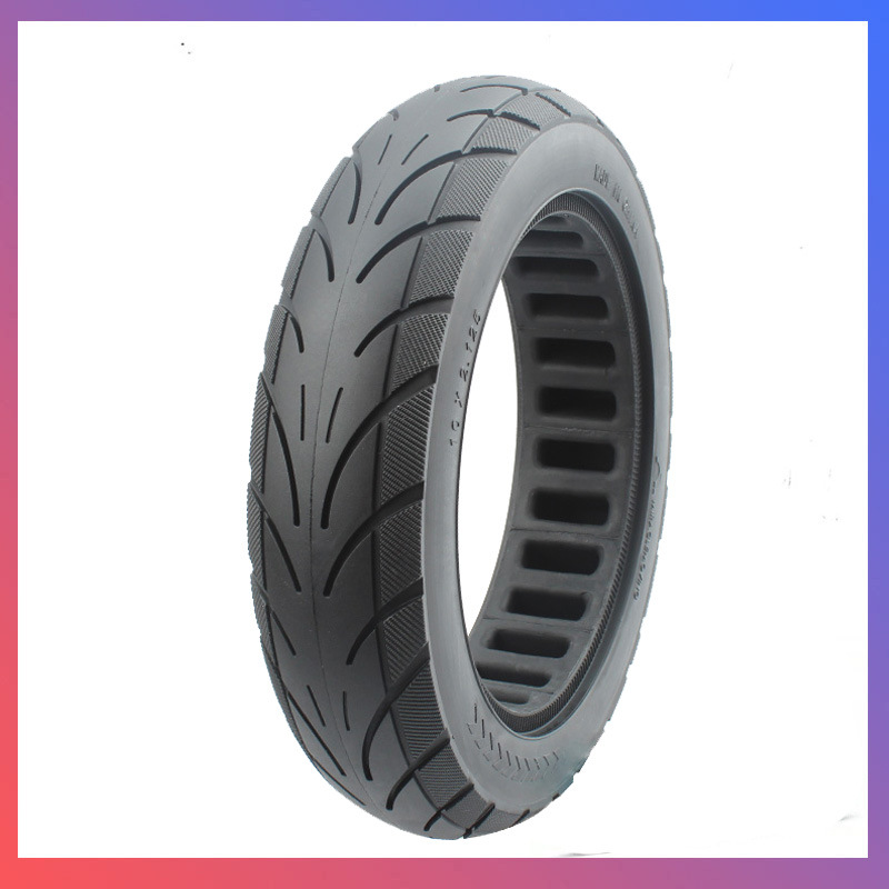 10*2.125免充气胎10寸实心胎F20/F25/F30/F40电动滑板车专用轮胎