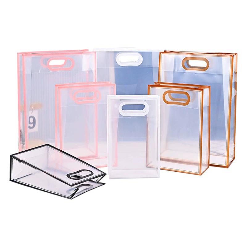 Прозрачная ppnet красная пластиковая подарочная сумка ins Продвинутый смысл свадебный конфет с подарочной сумкой на день рождения