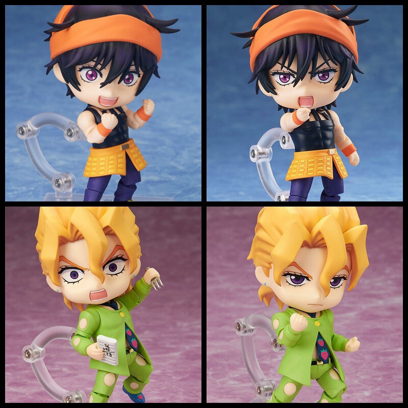 JOJO's Wonderful Adventure Gold Wind 1684# Gilka 1685# Foge Movable Face Change Q Clay