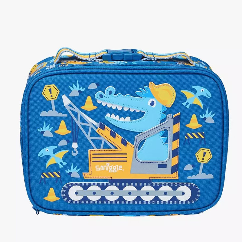 Ранец 澳洲smiggle餐包双层手提包饭盒包小学生儿童防水保温袋lunch bag