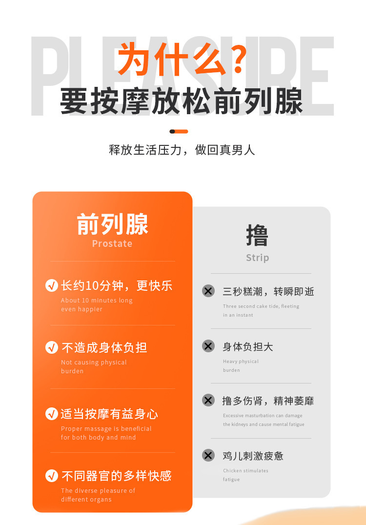 Lianfeng Retractable Prostate Massager with App and Button Control, Silicone Anal Toy — detail image 19