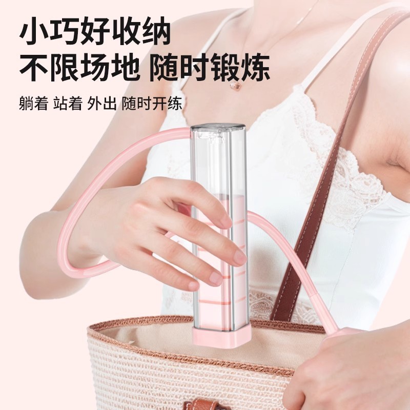跨境呼吸哑铃可调节腹式呼吸肺活量马甲线脸部训练核心强化神器|undefined