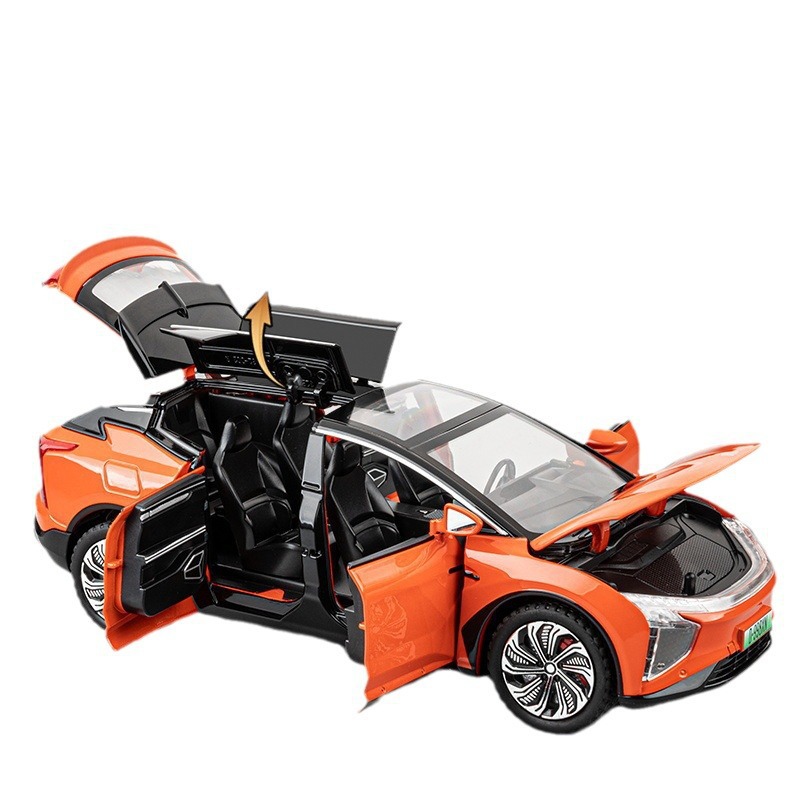 Jiaye modelo de coche de aleación 1 a 22 DE ALTA X Nueva Energía Tire hacia atrás el sonido del tranvía y la luz del coche de juguete modelo de colección de decoración