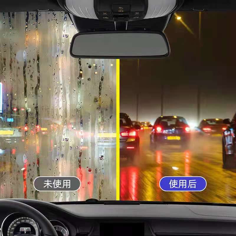Rearview Mirror Rainproof Artifact Driving in Rainy Days Car Windshield Plating Window Water Displacing Agent Rainproof and Fog Wet Wipes