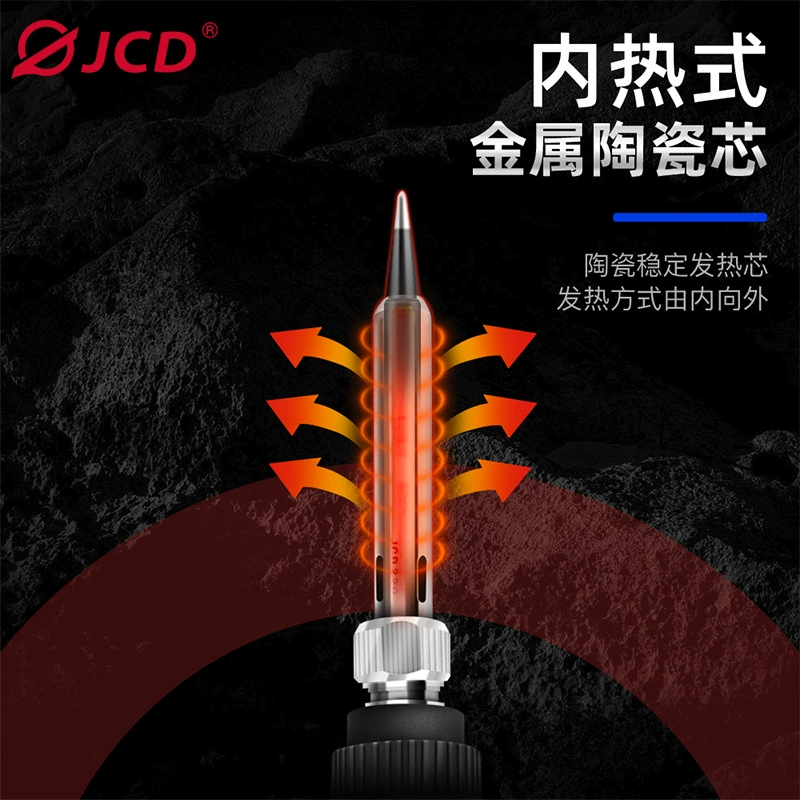 JCD 908s Electric Capture Iron 80W Internal Heat Furniture Templared Welding Pen Welding Turns Repair Welding Tool