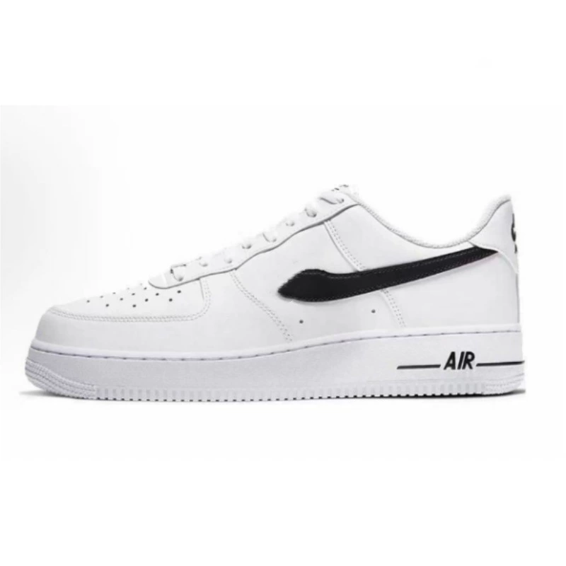Найк Air Force 1 Пшенично-белые кроссовки для мужчин и женщин - стильная, универсальная и комфортная обувь