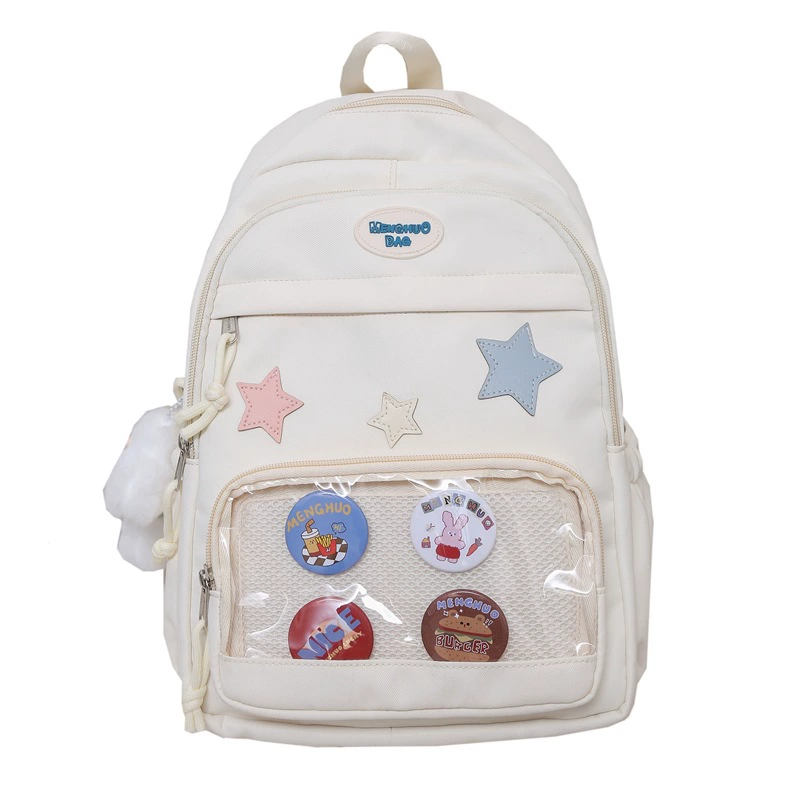 Trend capacious backpack, bag to go out for leisure, high-end