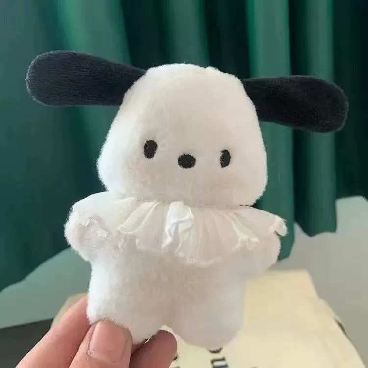 Плюшевый брелок‑подвеска (Sanrio), мягкая игрушка‑кукла, дорожная версия, с аксессуарами