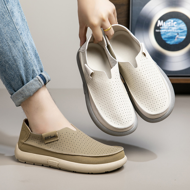 Cloth Shoes for Men, Old Beijing Style Flat Shoes, Slip-On Loafers for Men, 2026 New Model, Soft Sole, Non-Slip Cloth Shoes for Men, Old Beijing Style Flat Shoes, Slip-On Loafers for Men, 2026 New Model, Soft Sole, Non-Slip
