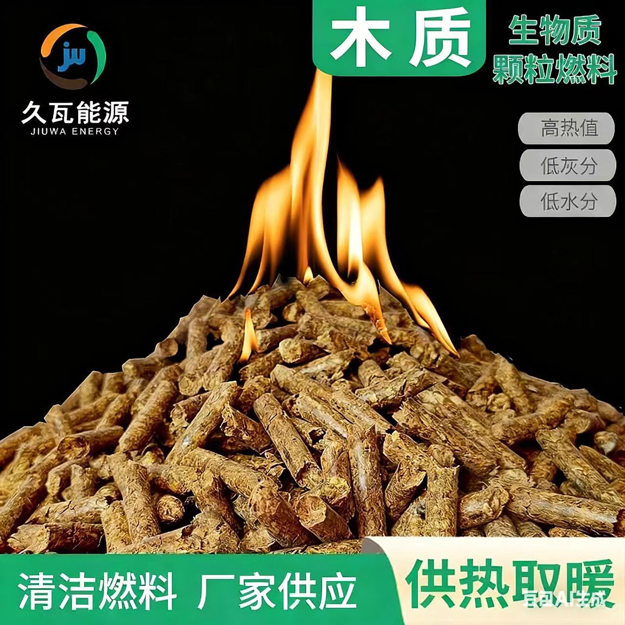 木质生物颗粒燃料西藏直供工业供热家庭取暖清洁燃料低灰环保颗粒