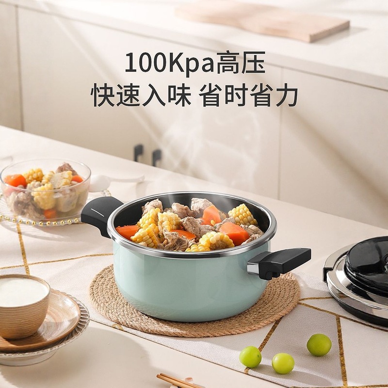 高庄通用进口燃气姆锅家用思丁电磁炉德国压力锅小珐琅高压锅新型|undefined