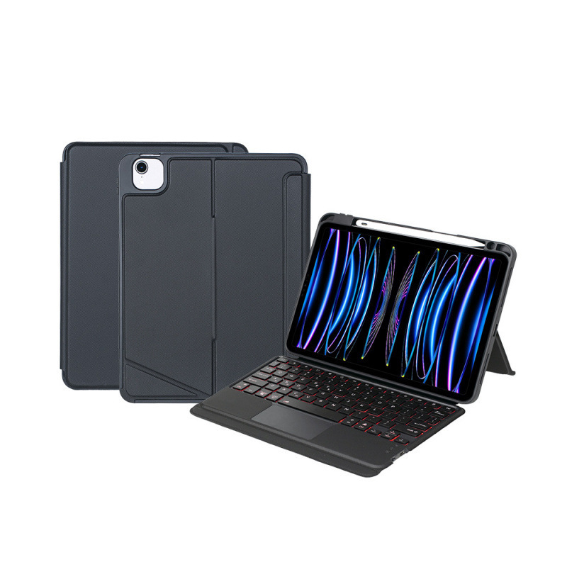 For Apple iPad Air4/Air5 case 10.9 inch wireless backlit touch keyboard with bluetooth