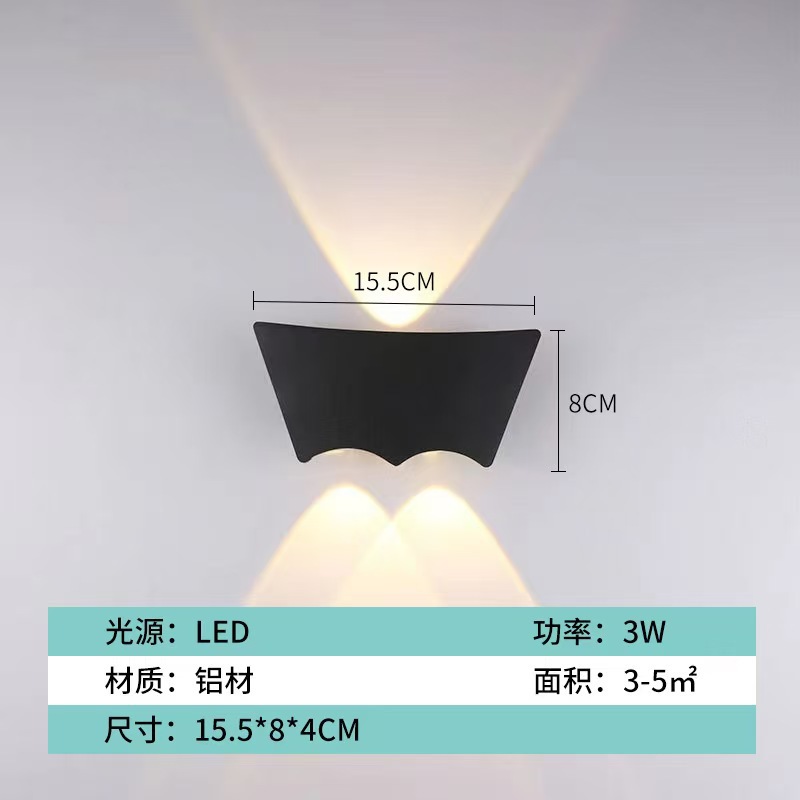 제비-3W 따뜻한 빛-155*80*40mm