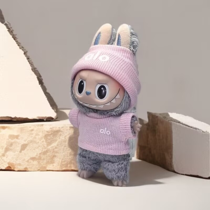 Dropshipping 代发仅衣服】挂件LABUBU公仔娃衣一二代盲盒拉布布|undefined