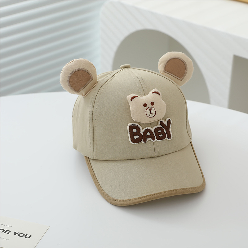 Sombrero infantil primavera y otoño delgado sombrero de pato para niños sombrero de verano sombrero de béisbol de niña encantadora