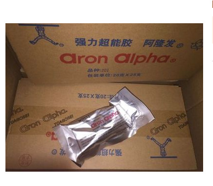 日本aron jalpha阿隆发201胶水袋装AA超能胶水粘五金属硬塑无盒