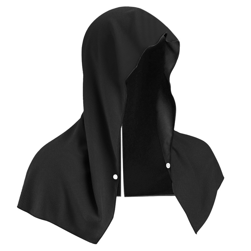 Cold Feeling Hoodie Towel Gym Beach Camping Building Sun Protection Quick Drying Sports Towel Bandana