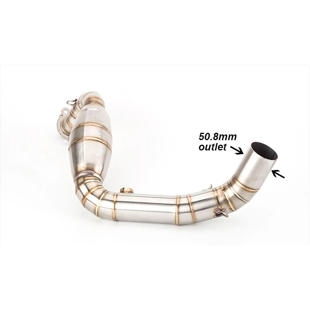 Motorcycle modified exhaust pipe front section G310GS modified stainless steel front section elbow G 310R G310R