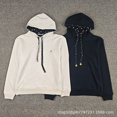 新しいロバのレタープリントファッショナブルでカジュアルな男性と女性の同じスタイルの胸の小さなラベルレターホットダイヤモンドソリッドカラースウェットシャツ