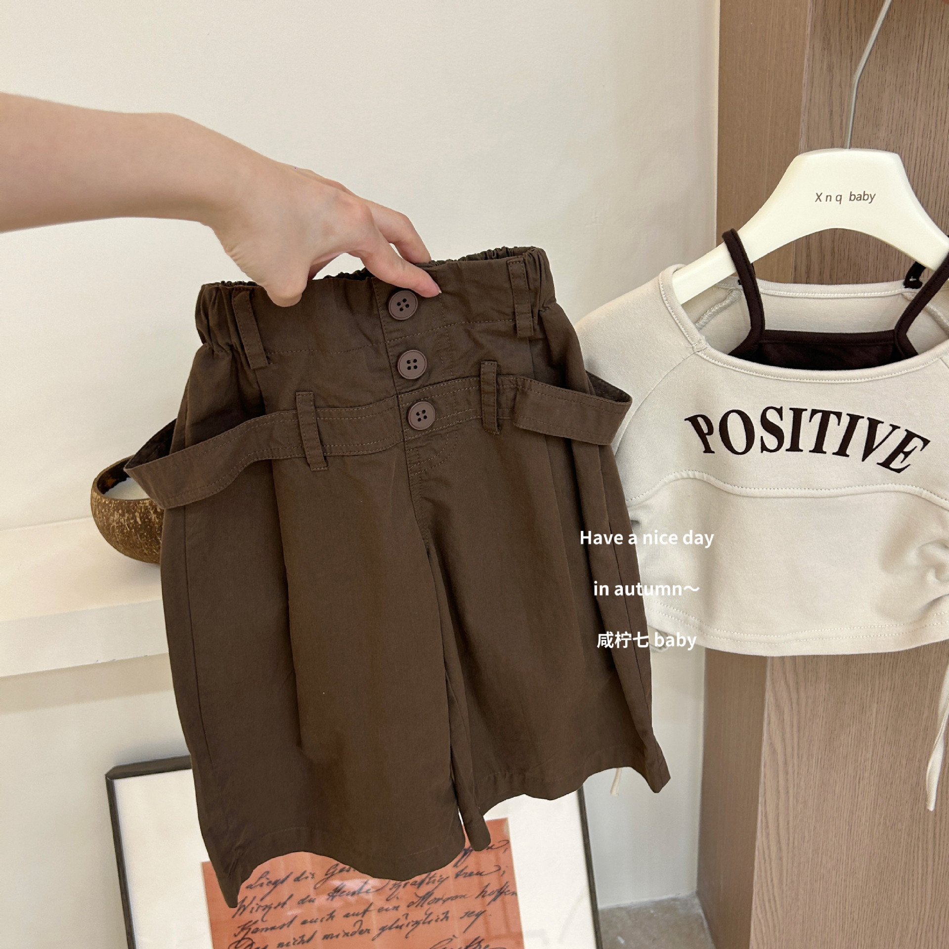 Autumn children's set, T-shirt, trousers 3