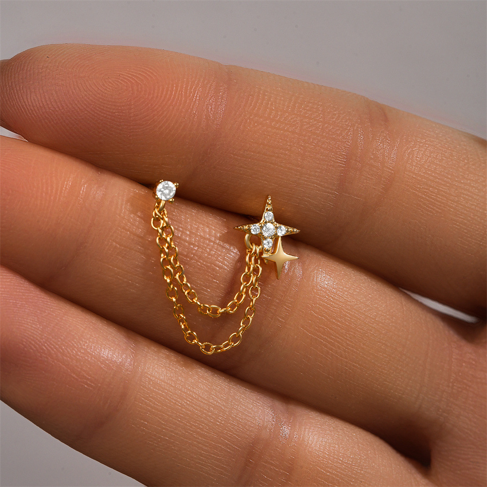 1g Weight 925 Sterling Silver Ear Needle Material Drop Earrings Classification 1 Piece Quantity Party, Tea Party Occasion 925 Sterling Silver Material Geometric Pattern All Seasons Season Women's Gender Plating Design Elegant, Simple Style Style 1 Piece 925 Sterling Silver 925 Sterling Silver Earrings Geometric Drop Earrings 10