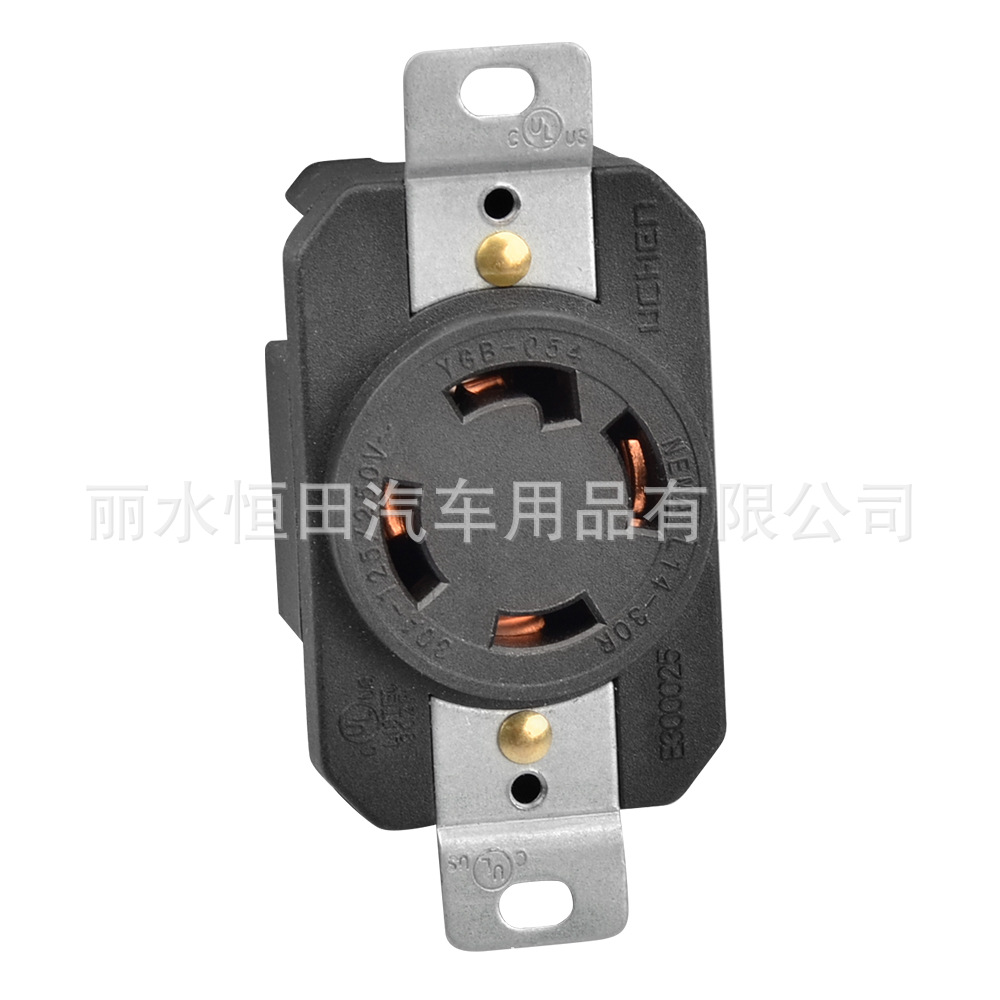 四芯发电机插座L14-30R 适合北美市场