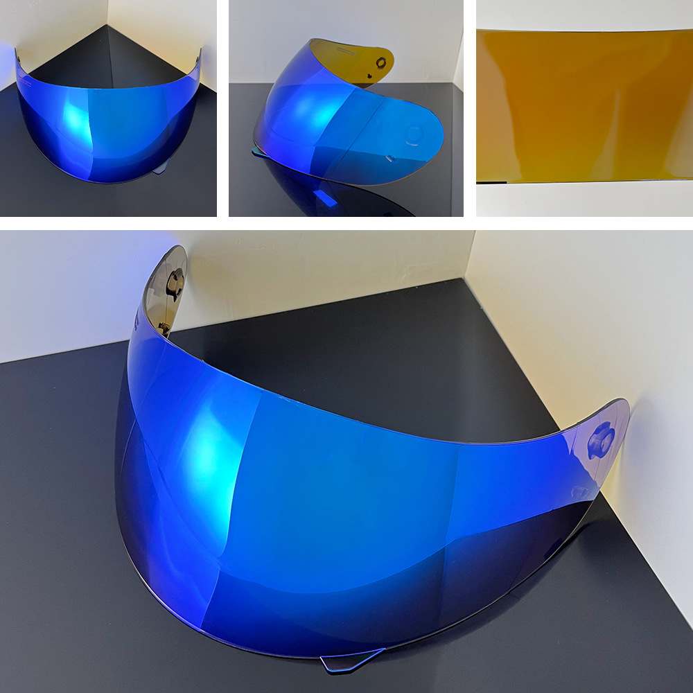 Motorcycle Helmet Lens Adapted to K3 K4 Old Model Electroplated High-Definition Anti-Uv Mirror Day and Night Universal