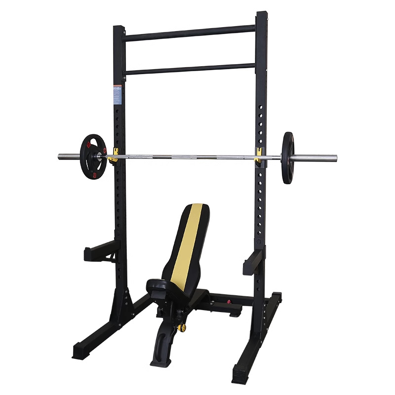 Weight Bench Angled View