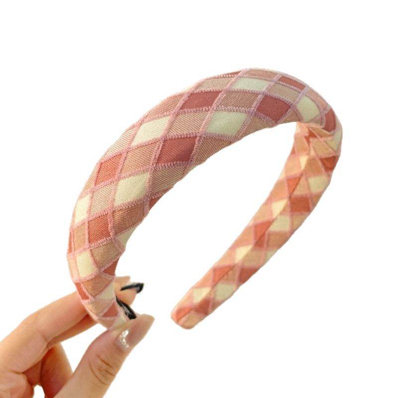 2025 nueva diadema de cabeza alta para mujer, lujo ligero, tarjeta de alta calidad, diadema de salida diaria de verano, pequeño paquete de cabello