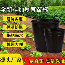 营养钵育苗袋营养袋营养杯育苗盆种植穴盆育苗杯一次性加厚塑料穴