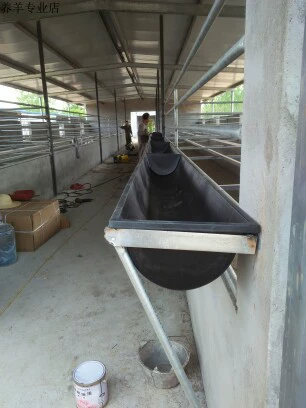 Утолщенная корова для овец, корова для крупного рогатого скота, водопойная корова, корова для кормления овец, пластиковая корова, антифризная корова для овец, доска для утечки фекалий овечьей кровати