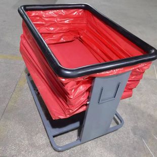 Turnover Car Express Elastic Frame Storage Self-Floating Frame Express Sorting Turnover Frame Logistics Trailer Cage Car