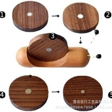 北米黒胡桃木アニメ文化創造性カタツムリ茶卓カップマット茶道実木断熱マット木茶マットプレゼント|undefined